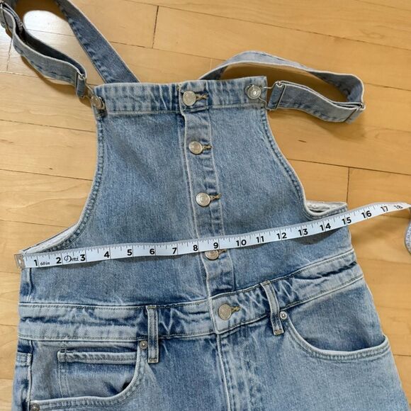 Free People Shelby Overalls in Blue 28 - Picture 9 of 14